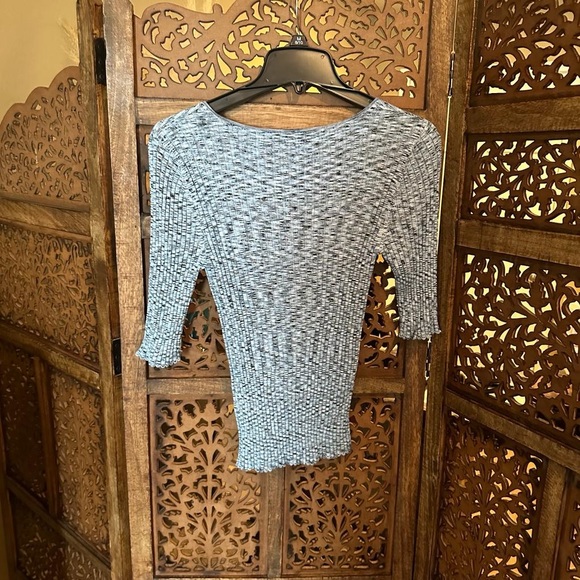 NEW NWT VERONICA BEARD Lipa Ribbed Top, Medium - Picture 4 of 6